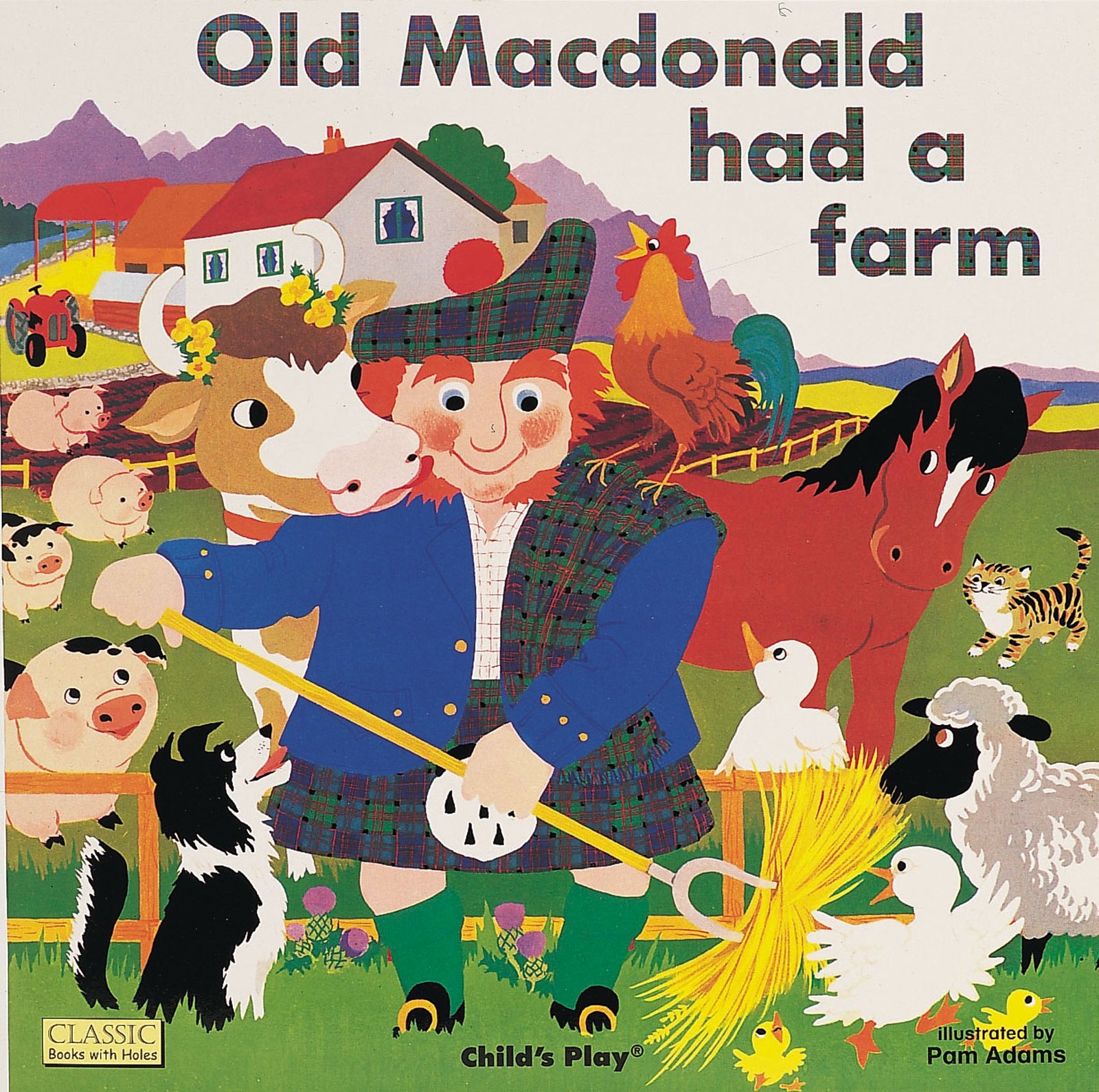 Old Macdonald had a Farm — Illustrated by Pam Adams, paperback cover