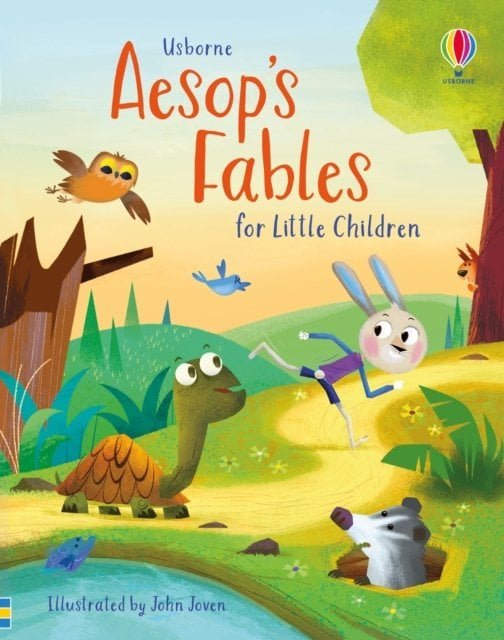 Aesop’s Fables for Little Children — Susanna Davidson · John Joven, hardback cover